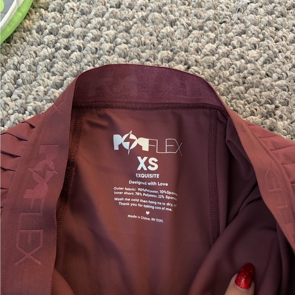 POPFLEX Ace ‘em Pleated Skort in desert rose - Picture 5 of 5